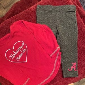 Infant Alabama Crimson Tide outfit